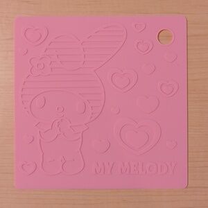 🆕 My Melody Silicone Trivet Hot Plate